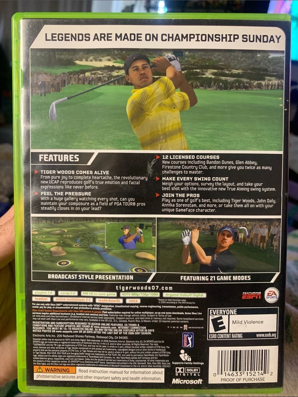 Tiger Woods PGA TOUR 07